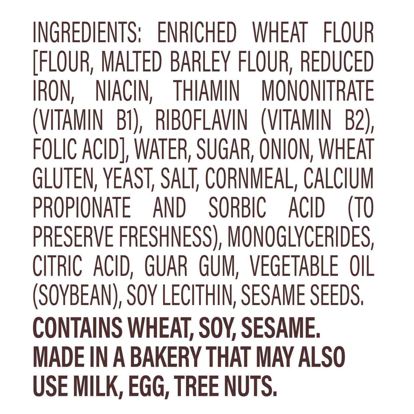 Thomas' Onion Bagels; image 6 of 9