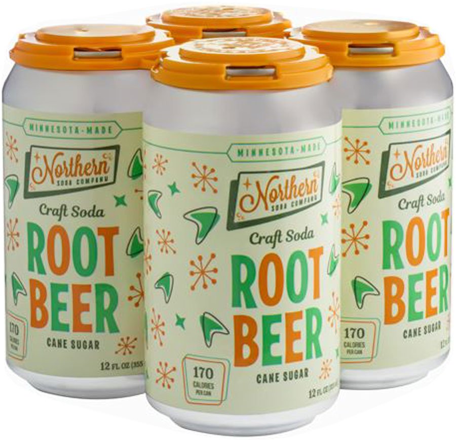 Northern Soda Company Minnesota Apple Soda 4 Pack, 12 oz