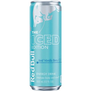 Red Bull Iced Edition Energy Drink - Iced Vanilla Berry