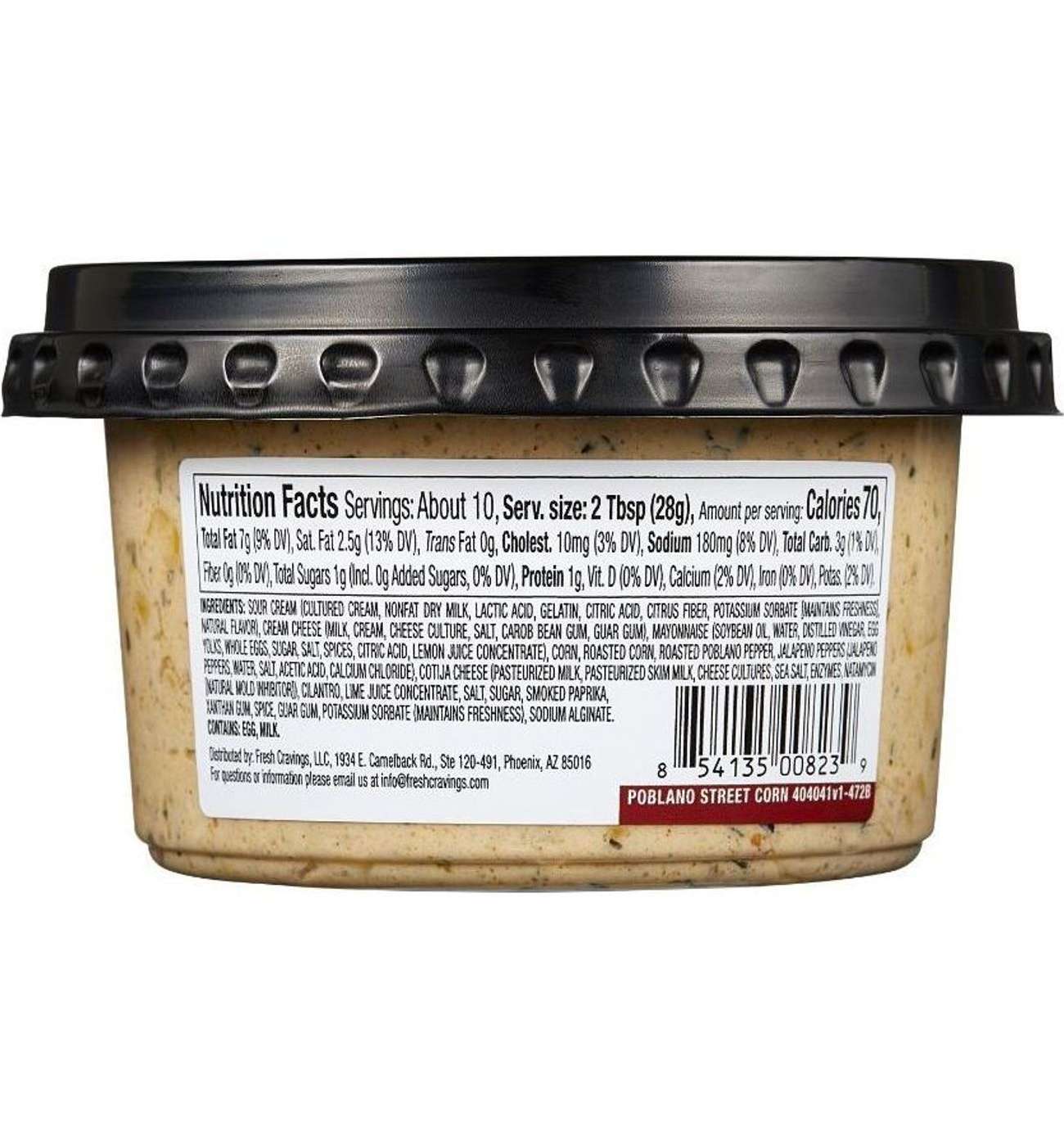 Fresh Cravings Poblano Street Corn Dip & Spread; image 3 of 4