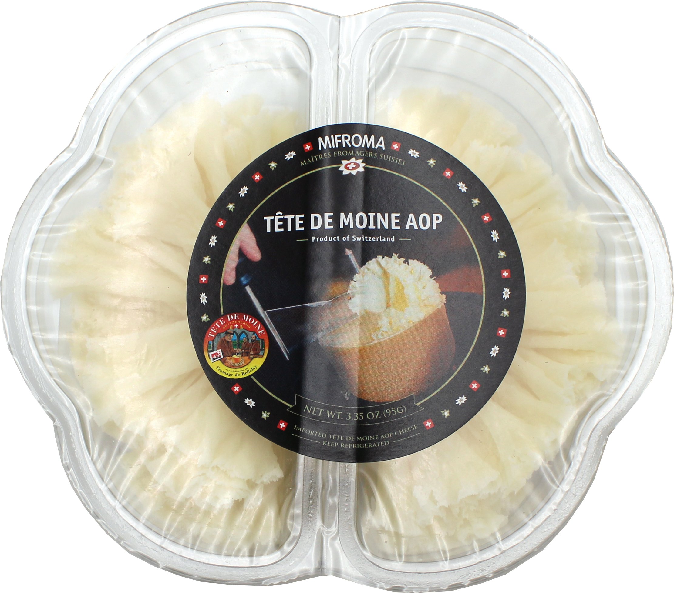 Mifroma Tete De Moine AOP Rosettes, 3.35 oz | Central Market - Really ...