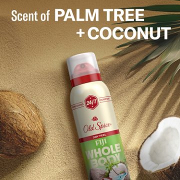 Old Spice Old Spice Whole Body Deodorant for Men, Fiji, 3.5oz