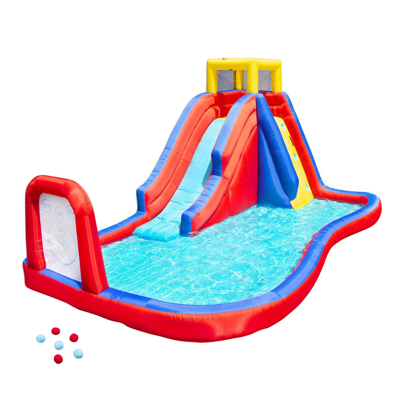 Banzai Target Toss Inflatable Water Park; image 1 of 5
