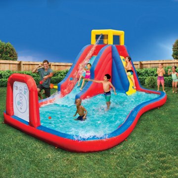 Banzai Target Toss Inflatable Water Park