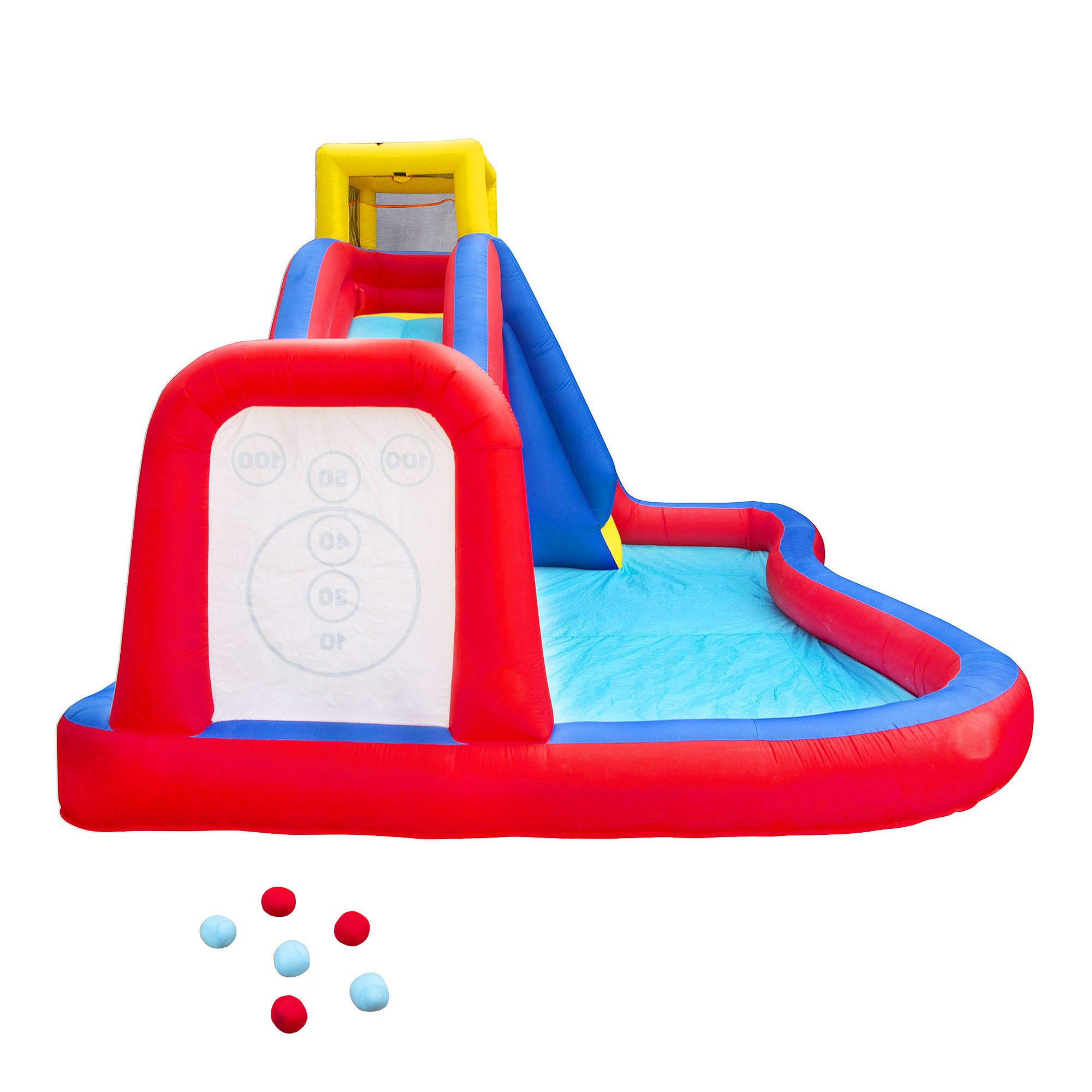 Banzai Target Toss Inflatable Water Park - Shop Kiddie pools at H-E-B
