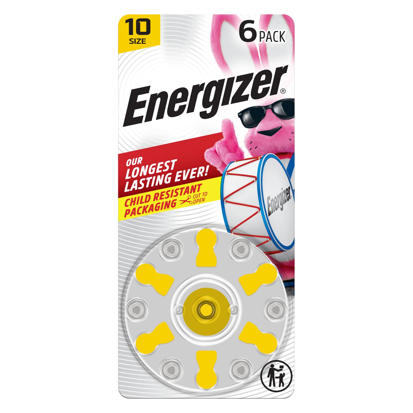 Energizer Size 10 Hearing Aid Batteries; image 1 of 6