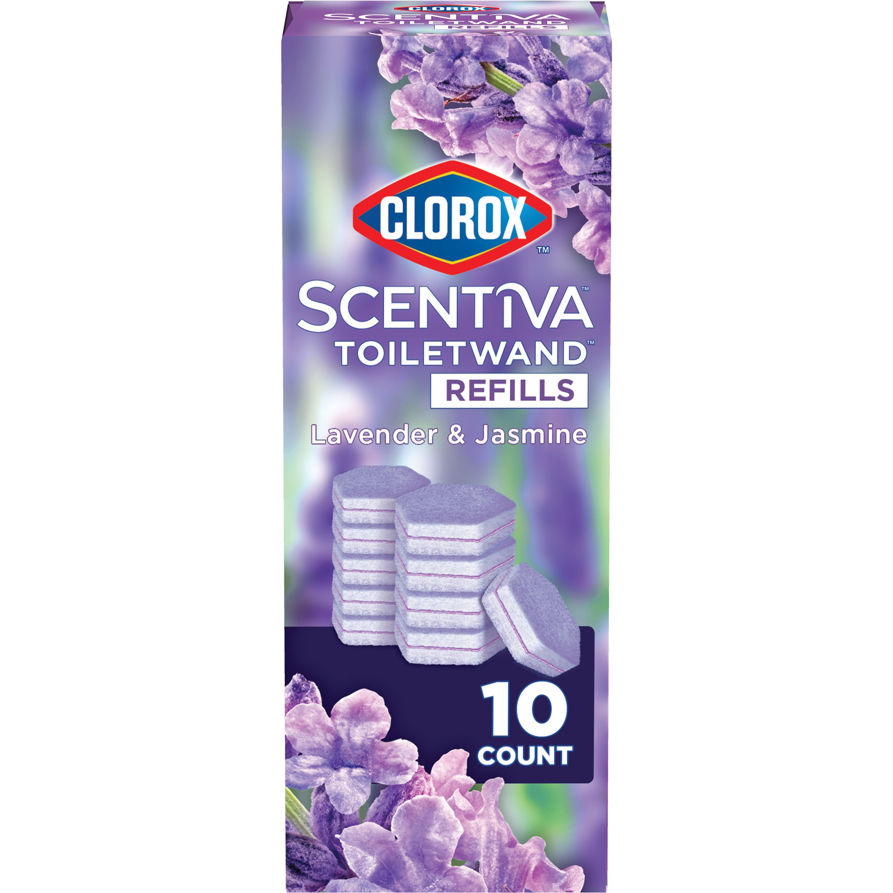 Clorox Scentiva Disinfecting ToiletWand Refills - Thumbnail 4