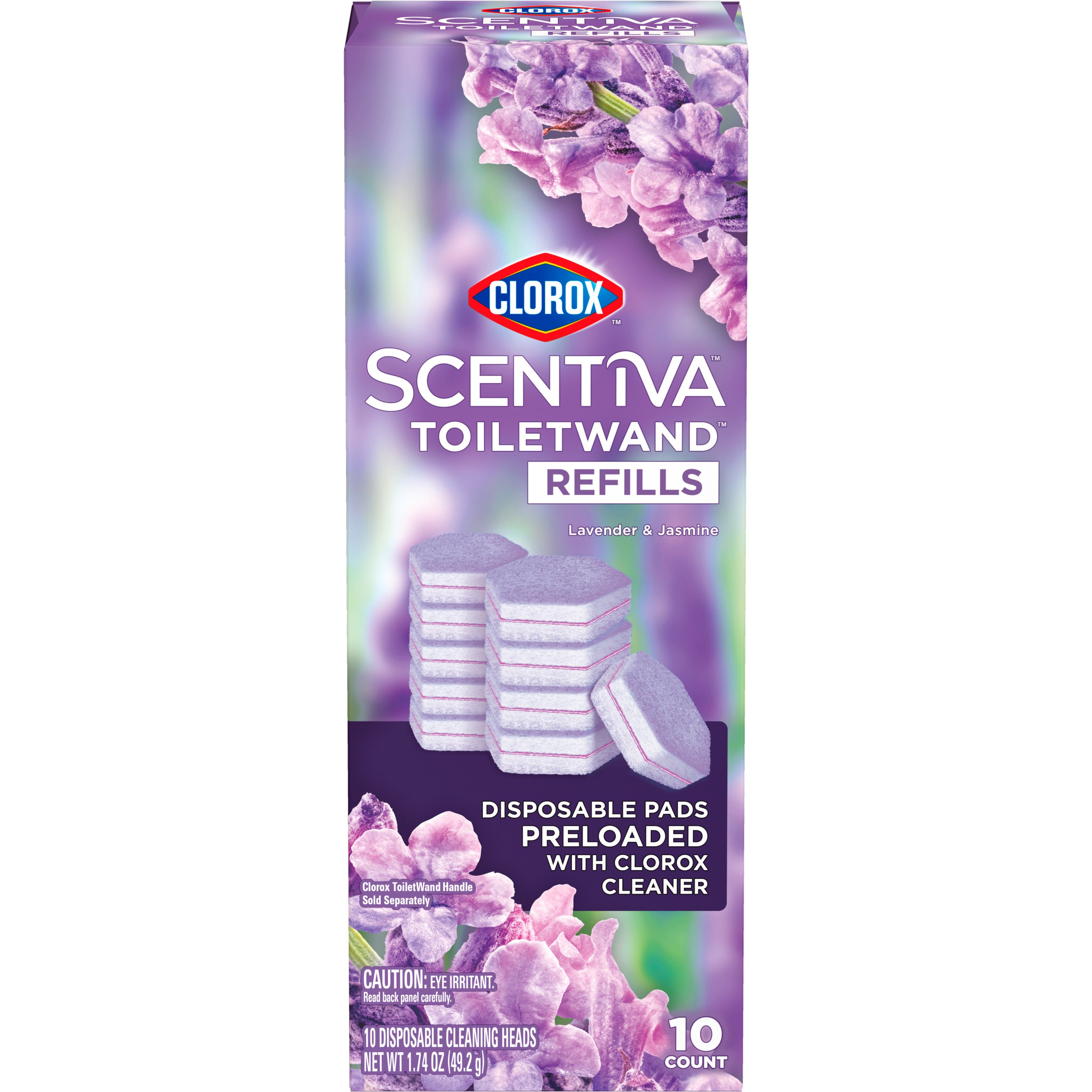 Clorox Scentiva Disinfecting ToiletWand Refills - Thumbnail 3