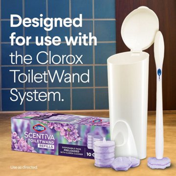 Clorox Scentiva Disinfecting ToiletWand Refills - Lavender & Jasmine