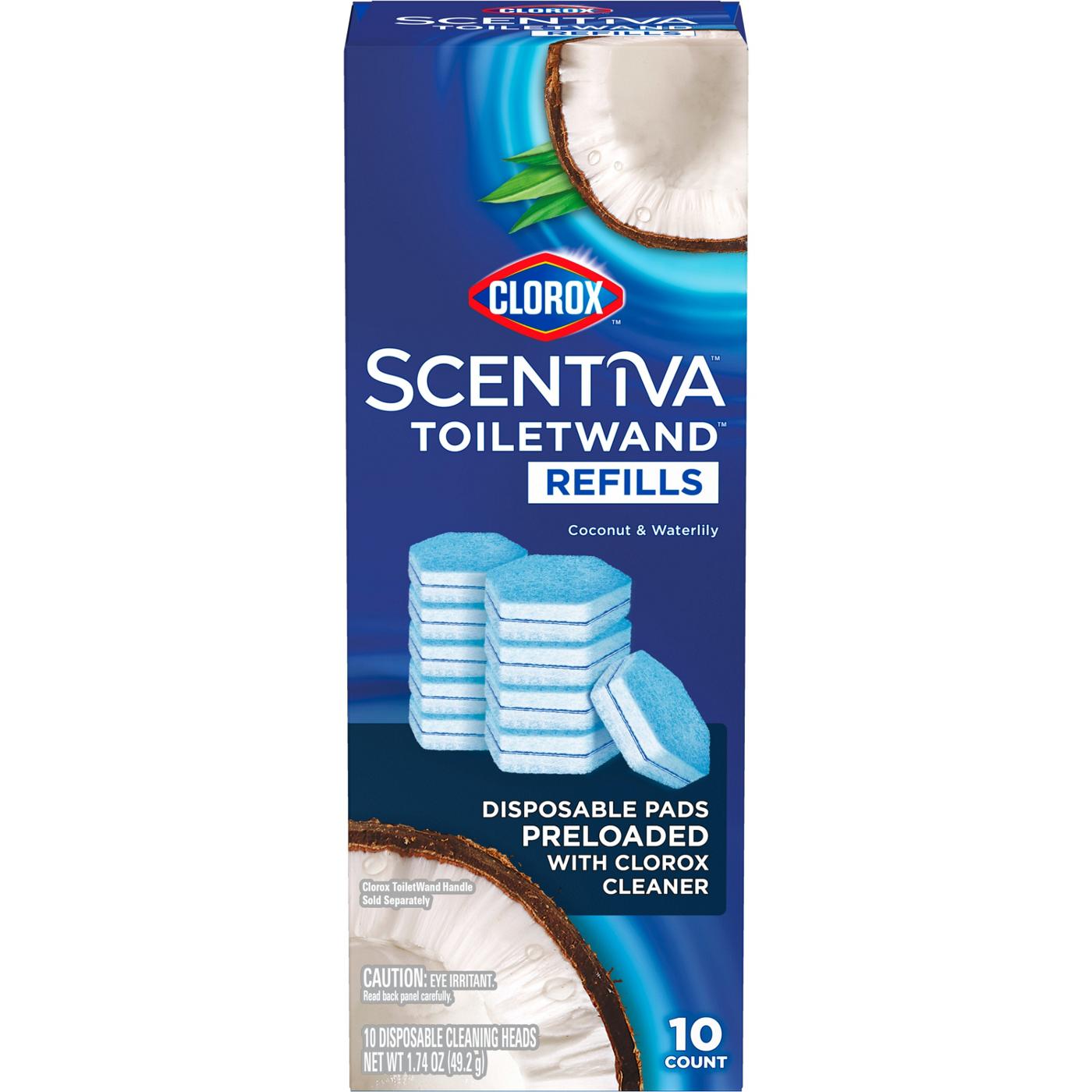 Clorox Scentiva Toiletwand Refills - Coconut & Waterlily; image 11 of 11