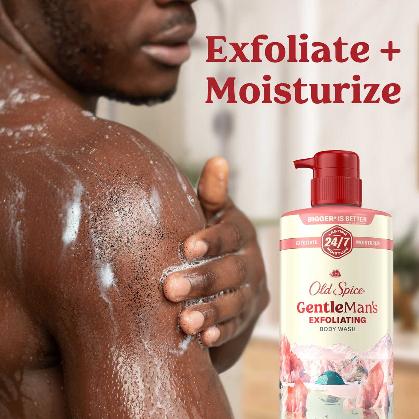 Old Spice Gentleman's Exfoliating Body Wash - Himalayan Salt & Glacier Water; image 5 of 8