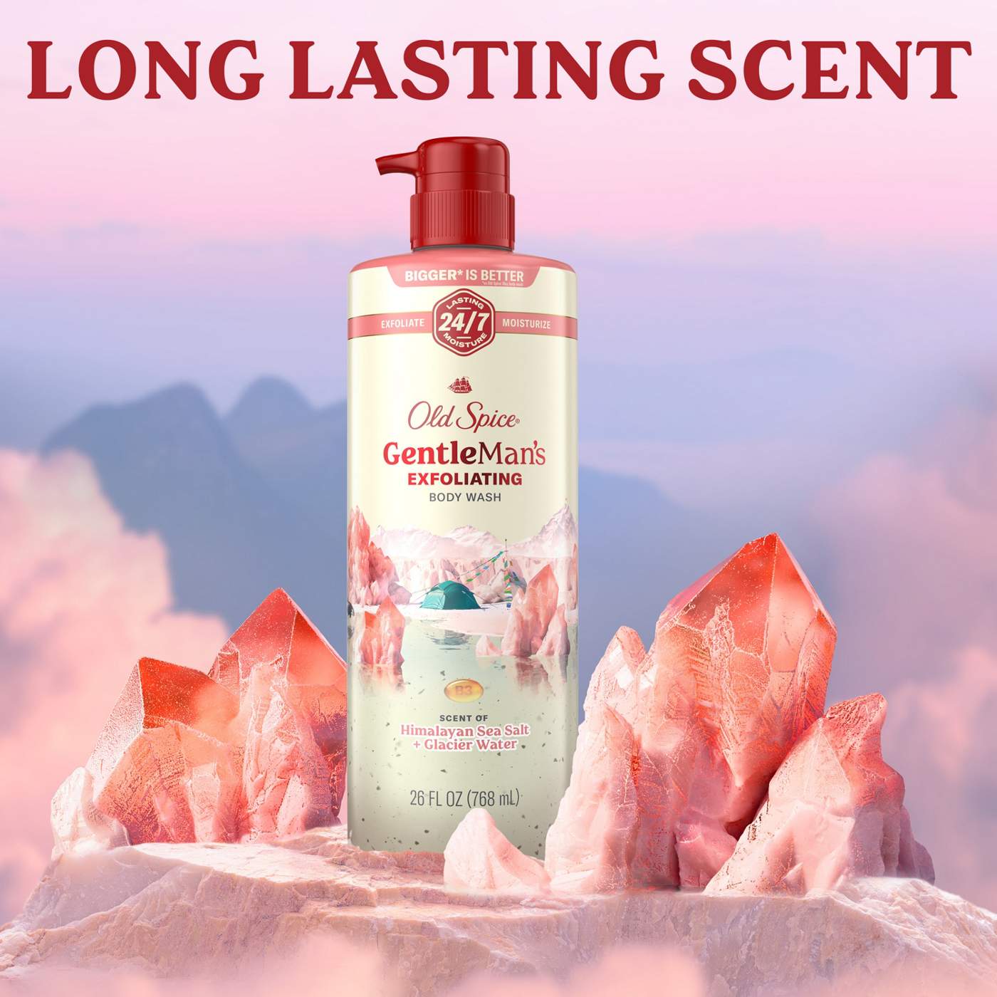 Old Spice Gentleman's Exfoliating Body Wash - Himalayan Salt & Glacier Water; image 7 of 8