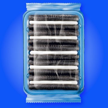 OREO Fresh Stacks Chocolate Sandwich Cookies , 4 ct