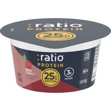 :ratio 25g Protein Black Cherry Dairy Snack