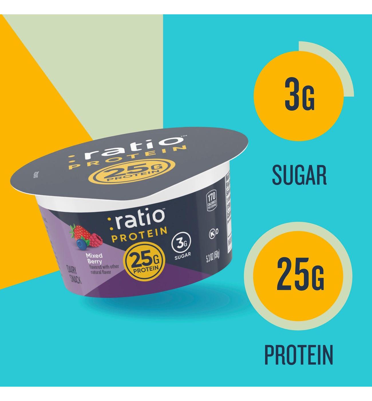 :ratio 25g Protein Mixed Berry Dairy Snack; image 3 of 6