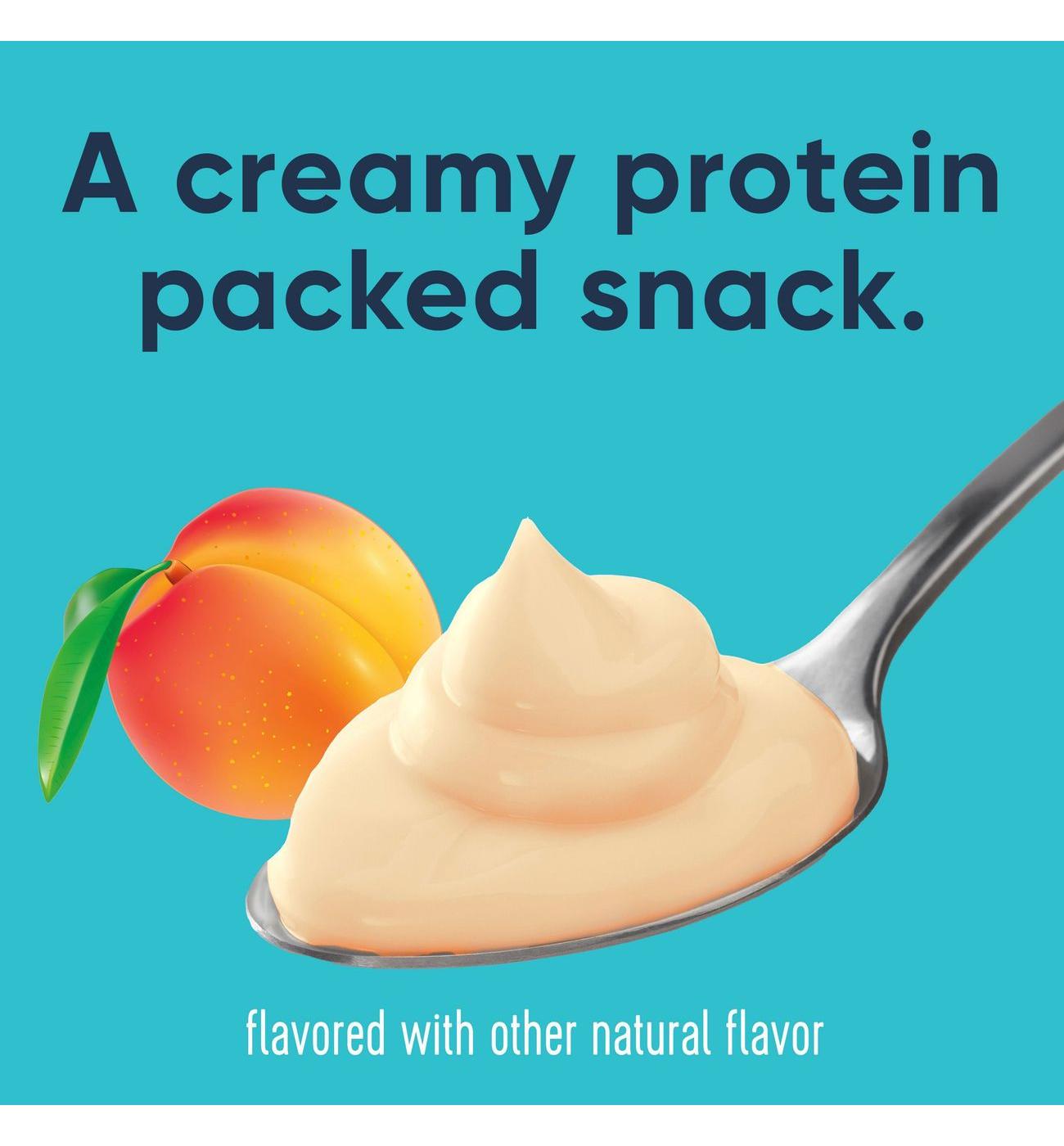 :ratio 25g Protein Peach Dairy Snack; image 6 of 6
