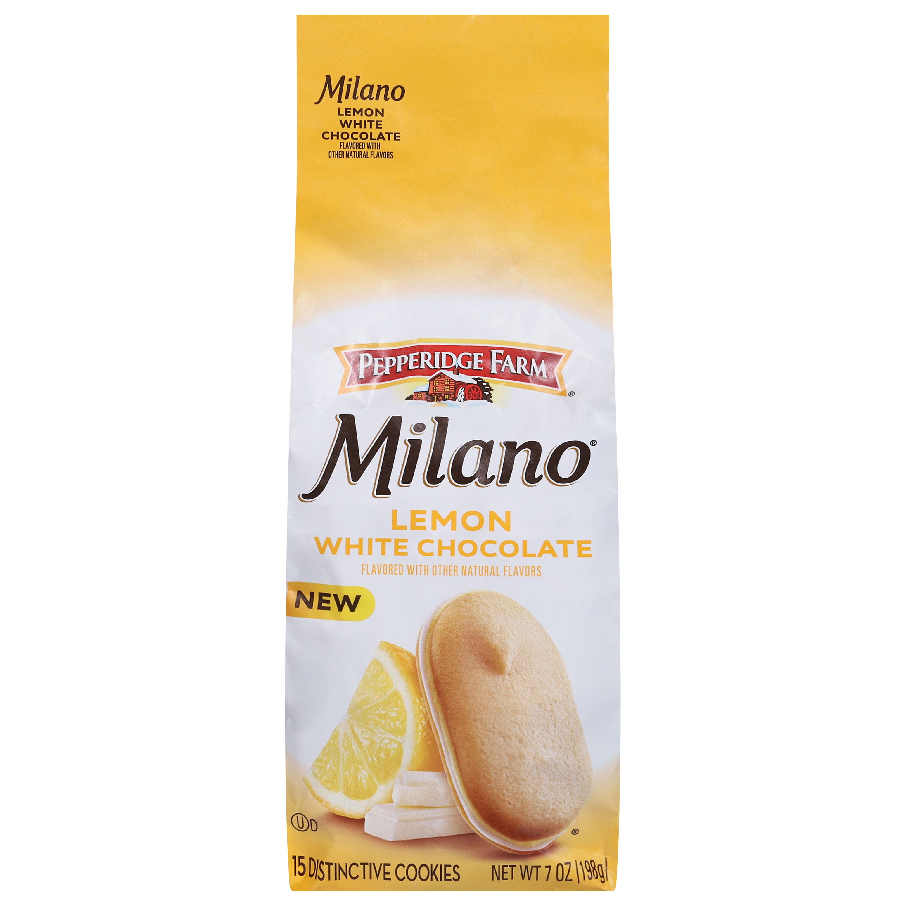 Pepperidge Farm Milano Lemon White Chocolate Cookies - Shop