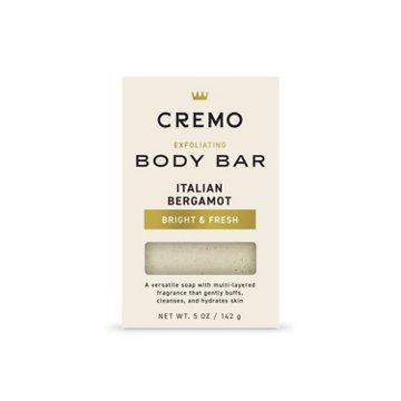 Cremo Exfoliating Body Bar - Italian Bergamot