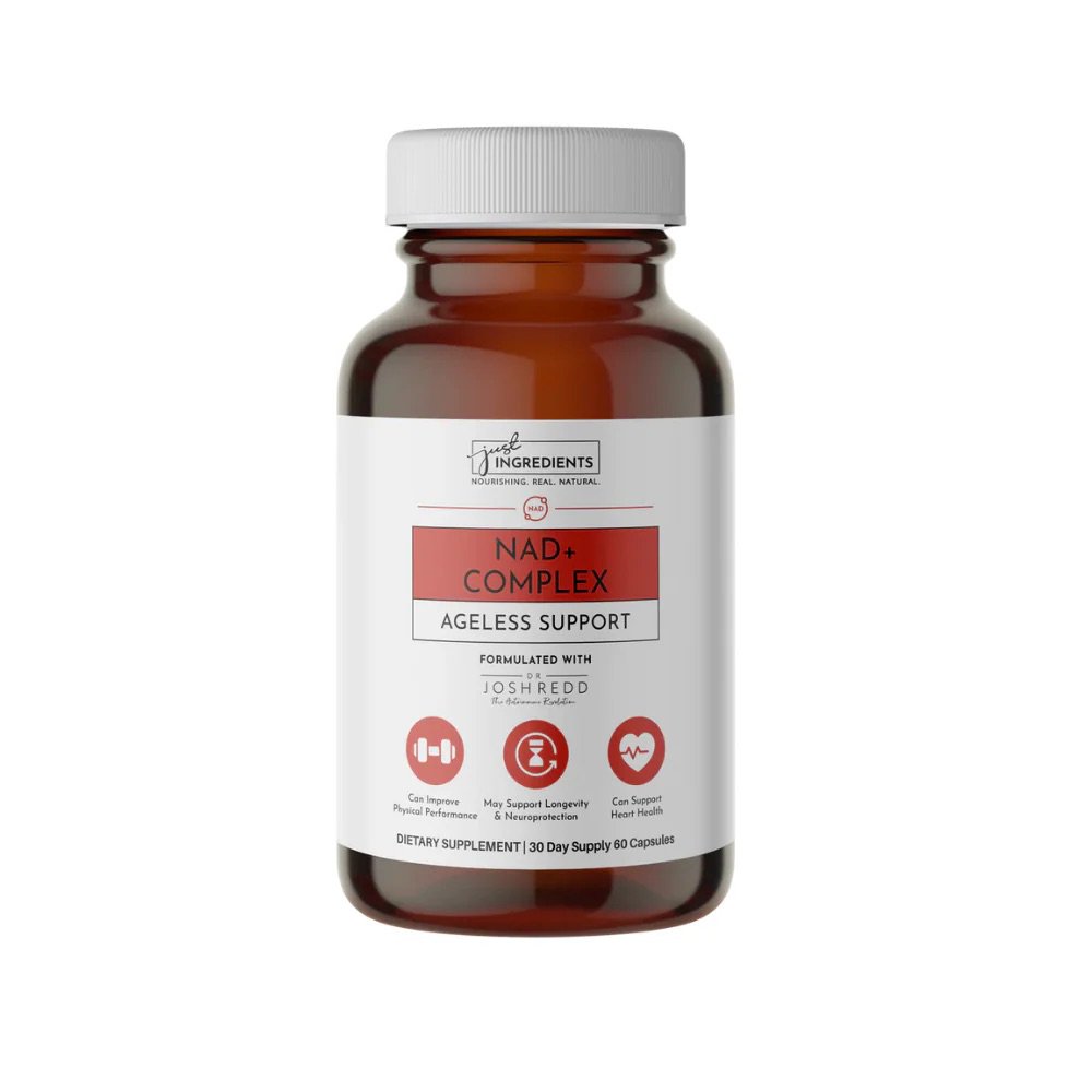 Just Ingredients NAD+ Complex Capsules, 60 ct | Central Market - Really  Into Food