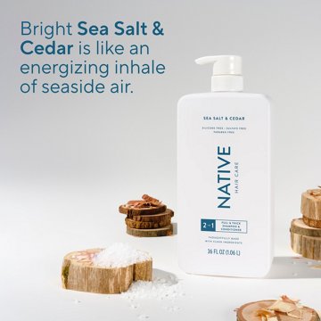 Native 2 In 1 Full & Thick Shampoo & Conditioner - Sea Salt & Cedar