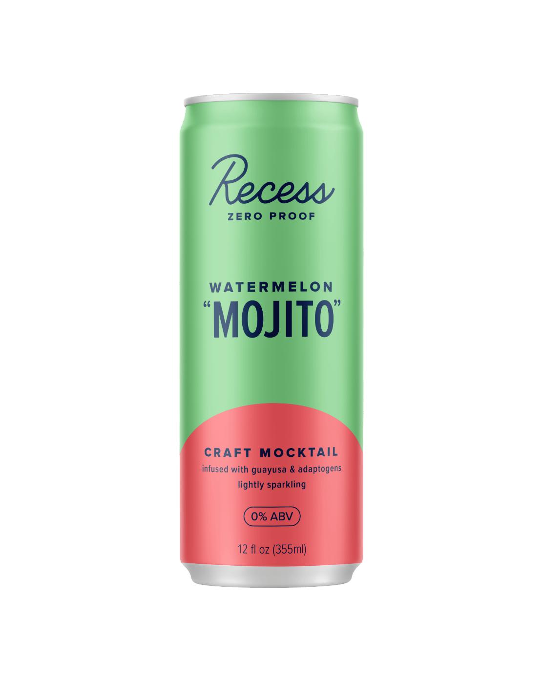 Recess Zero Proof Craft Mocktail - Watermelon Mojito; image 1 of 3