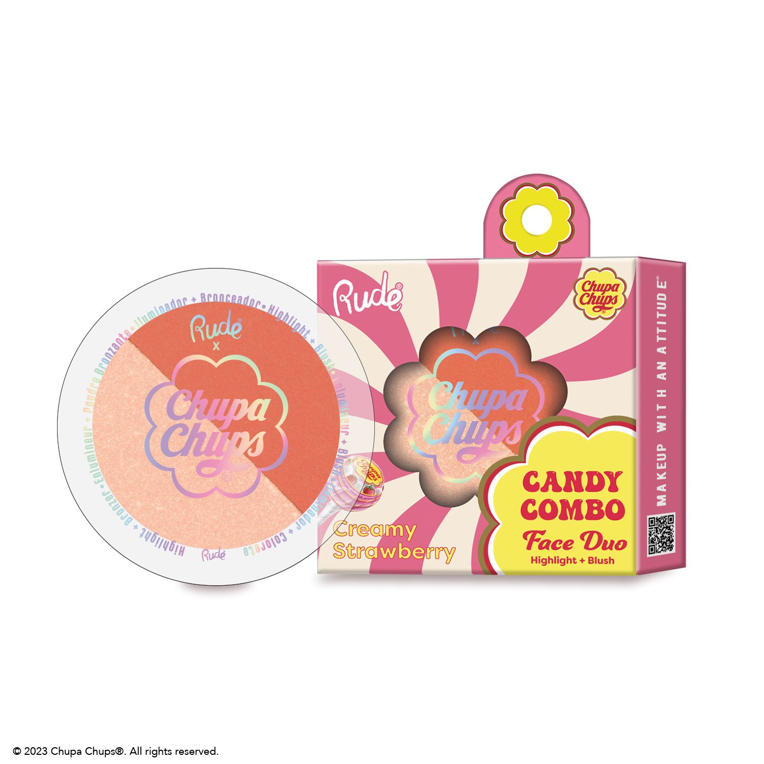 RUDE Chupa Chups Makeup Travel Bag main image 0