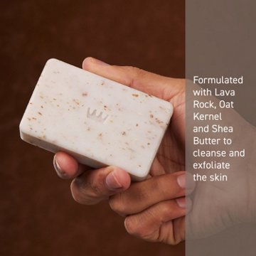 Cremo Exfoliating Body Bar - Vintage Suede