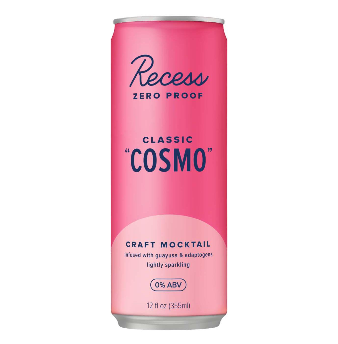 Recess Zero Proof Craft Mocktail - Classic Cosmo; image 1 of 3