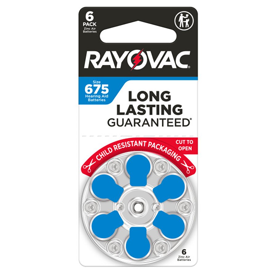 Rayovac Size 675 Hearing Aid Batteries Shop Batteries at HEB