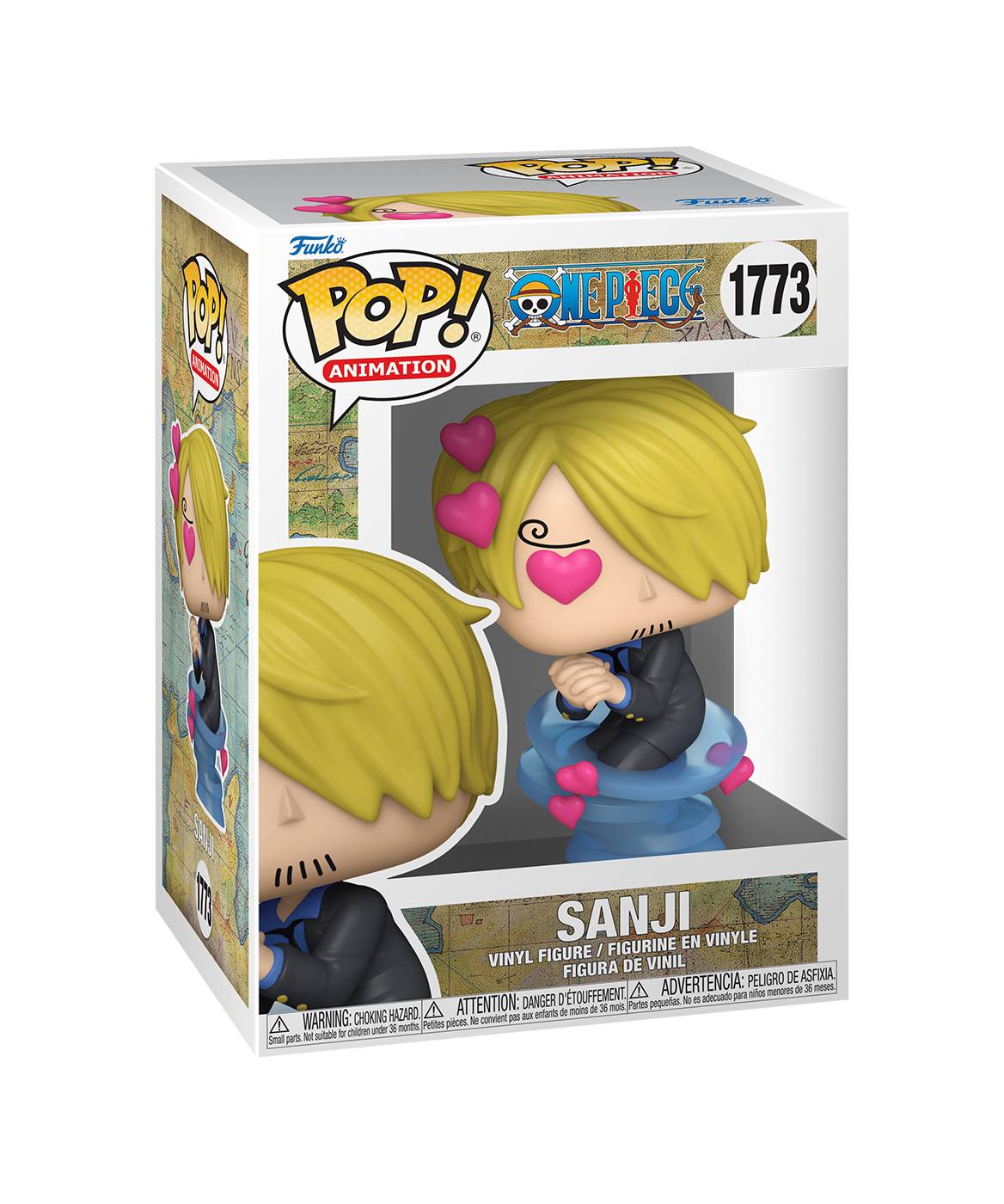 Funko Pop! One Piece Sanji In Love Vinyl Figure; image 2 of 2