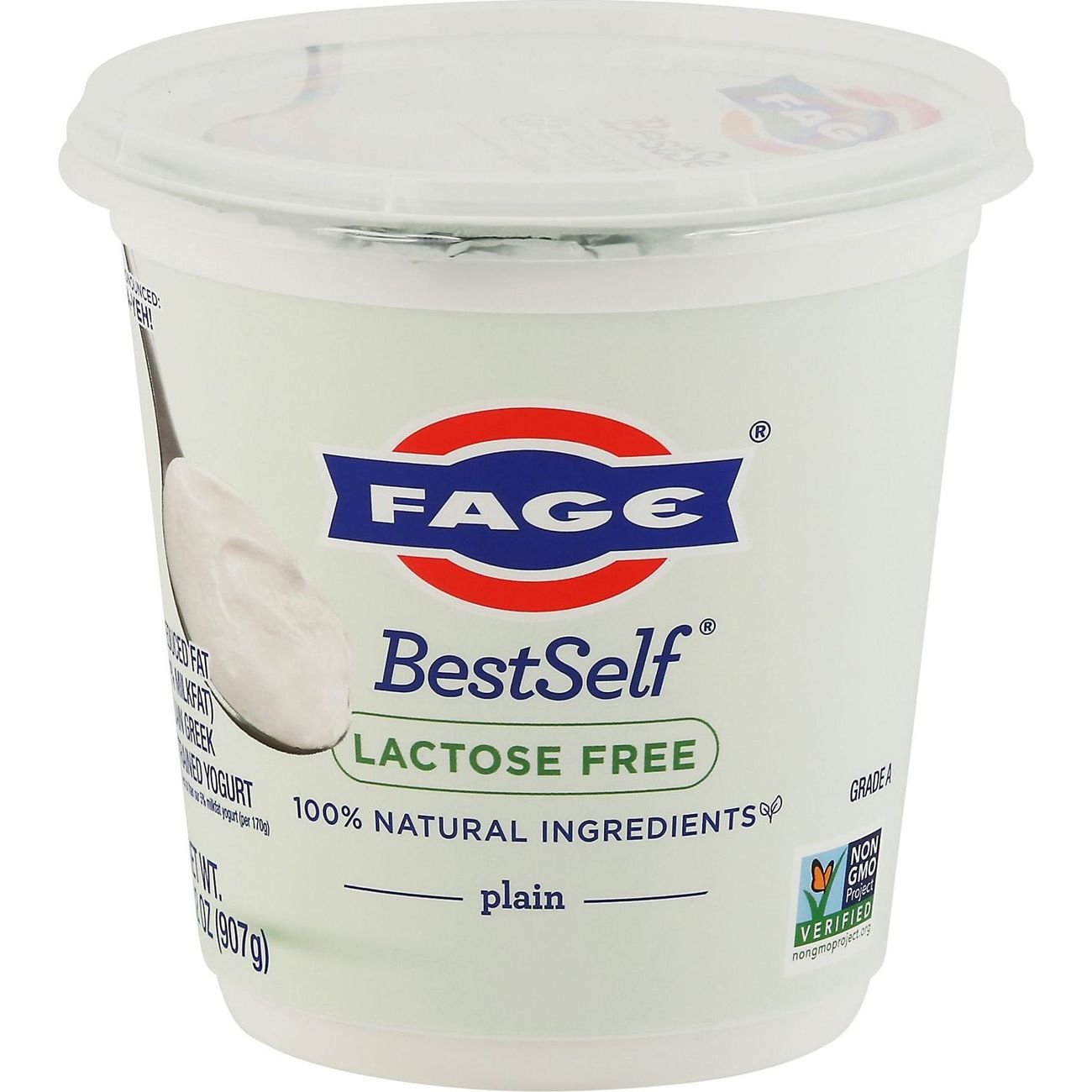 Fage BestSelf Lactose Free Plain Greek Yogurt Shop Yogurt at H E B