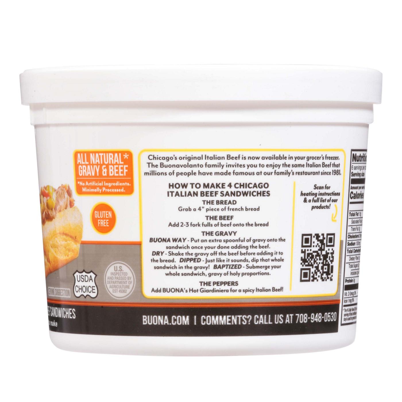 Buona At Home Italian Style Gravy & Sliced Beef; image 2 of 3