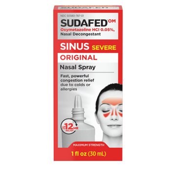 Sudafed Sinus Severe Nasal Decongestant Spray