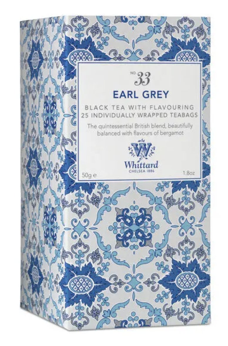 Whittard Earl Grey Tea, 25 ct | Central Market - Really Into Food