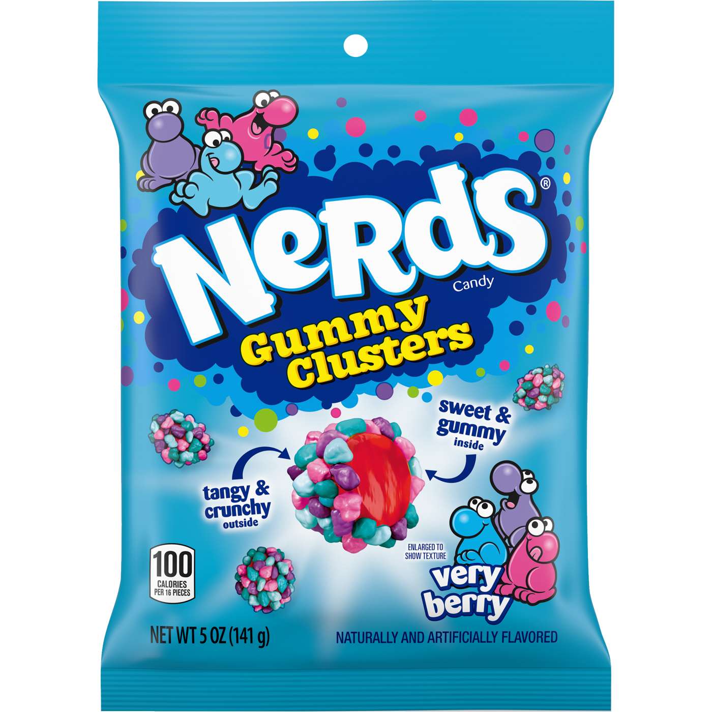 Nerds Very Berry Gummy Clusters Candy; image 1 of 3