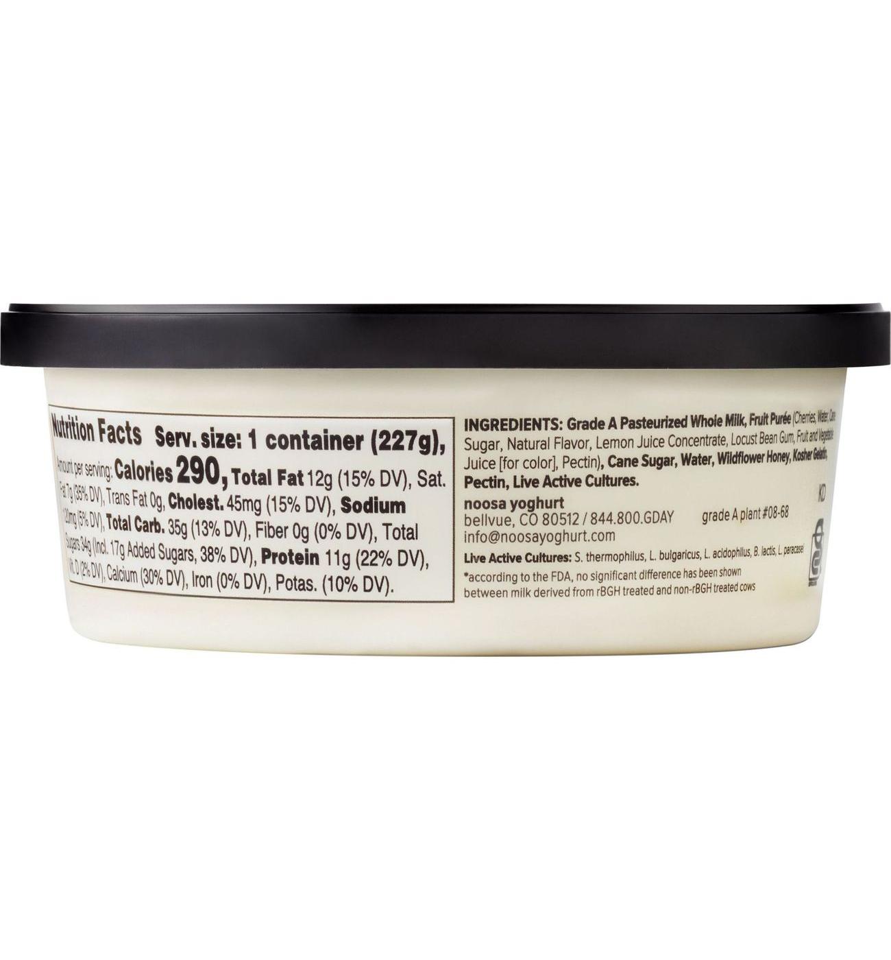 Noosa Black Cherry Yoghurt; image 2 of 7