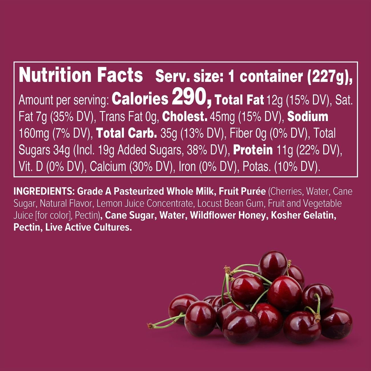 Noosa Black Cherry Yoghurt - Shop Yogurt at H-E-B