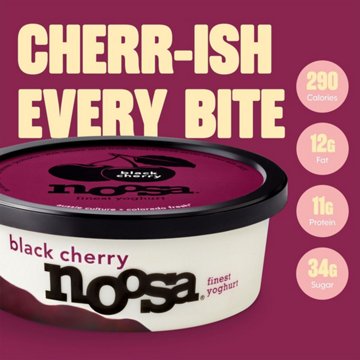 Noosa Black Cherry Yoghurt, 8 oz