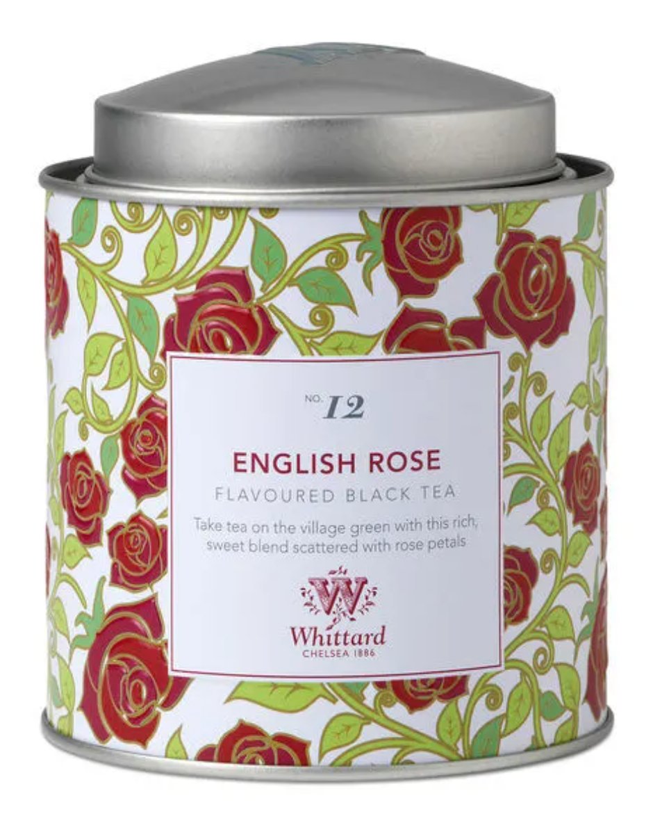 Whittard English Rose Black Tea with Flavouring, 25 ct | Central