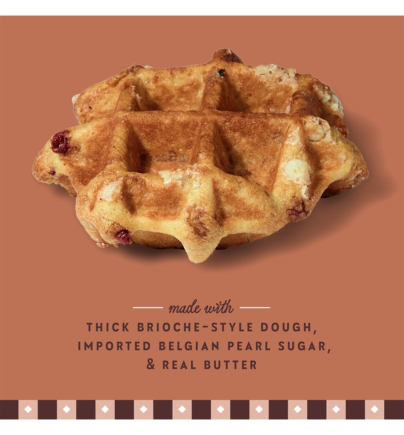 Central Market Frozen Liège Style Waffles - Vermont Maple; image 4 of 6