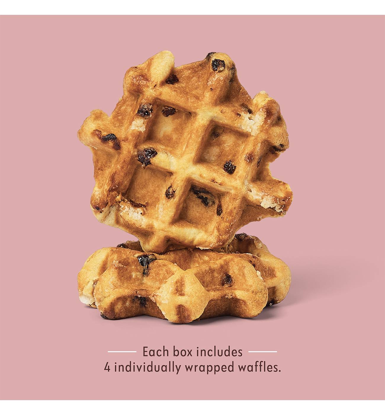Central Market Frozen Liège Style Waffles - Chocolate Cherry; image 4 of 6