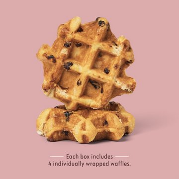 Central Market Frozen Liège Style Waffles - Chocolate Cherry