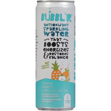 Bubbl'r Antioxidant Sparkling Water - Tropical Dream'r