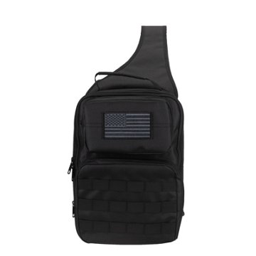 Certified Tactical Sling Backpack - Black