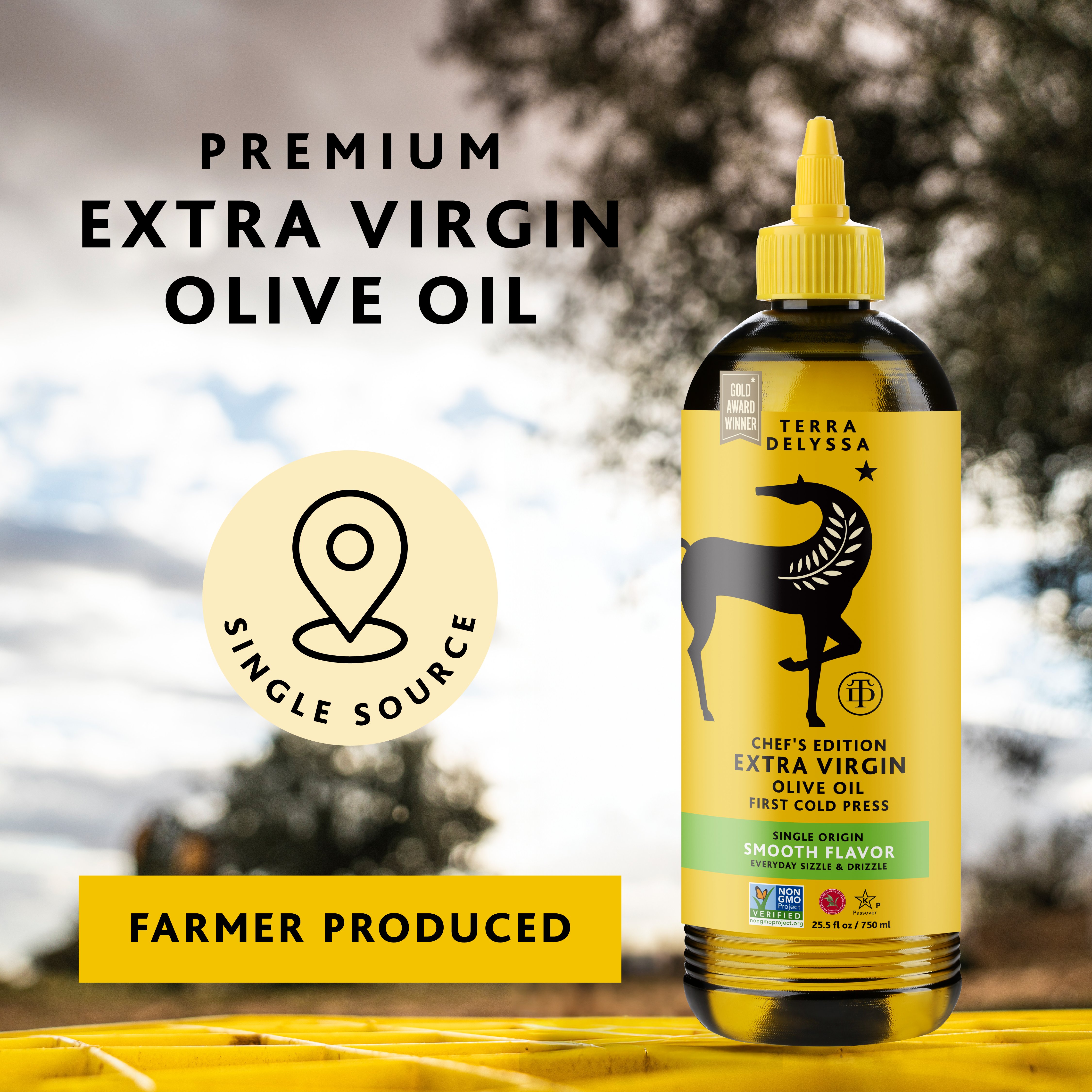 Terra Delyssa Chef's Edition Cold Pressed Extra Virgin Olive Oil