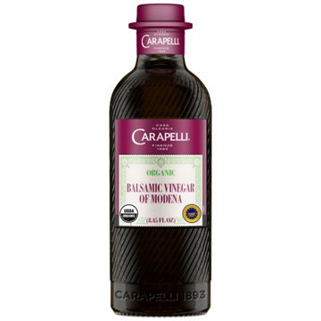 Carapelli Organic Balsamic Vinegar of Modena, 8.45 oz