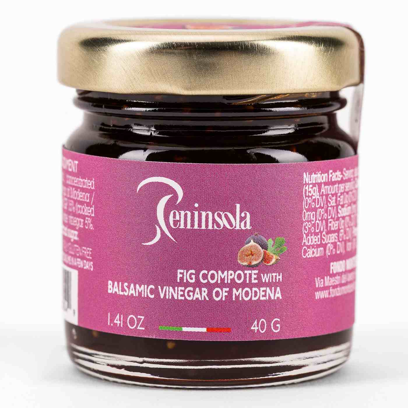 Peninsola Balsamic Compotes Variety Pack - Strawberry, Pear, Fig & Blueberry; image 2 of 6