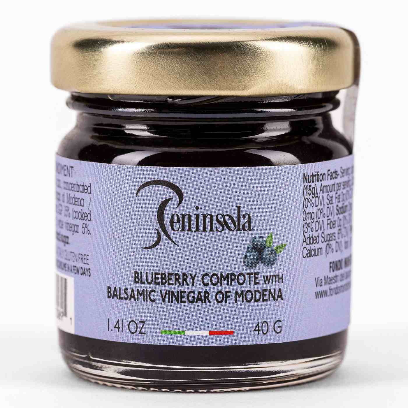 Peninsola Balsamic Compotes Variety Pack - Strawberry, Pear, Fig & Blueberry; image 3 of 6