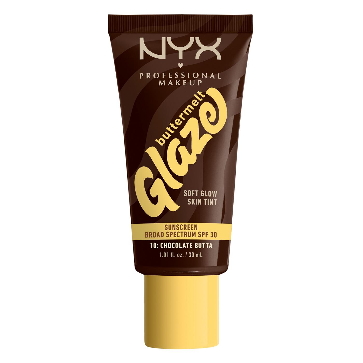 NYX Buttermelt Glaze SPF 30 - Chocolate Butta; image 1 of 2