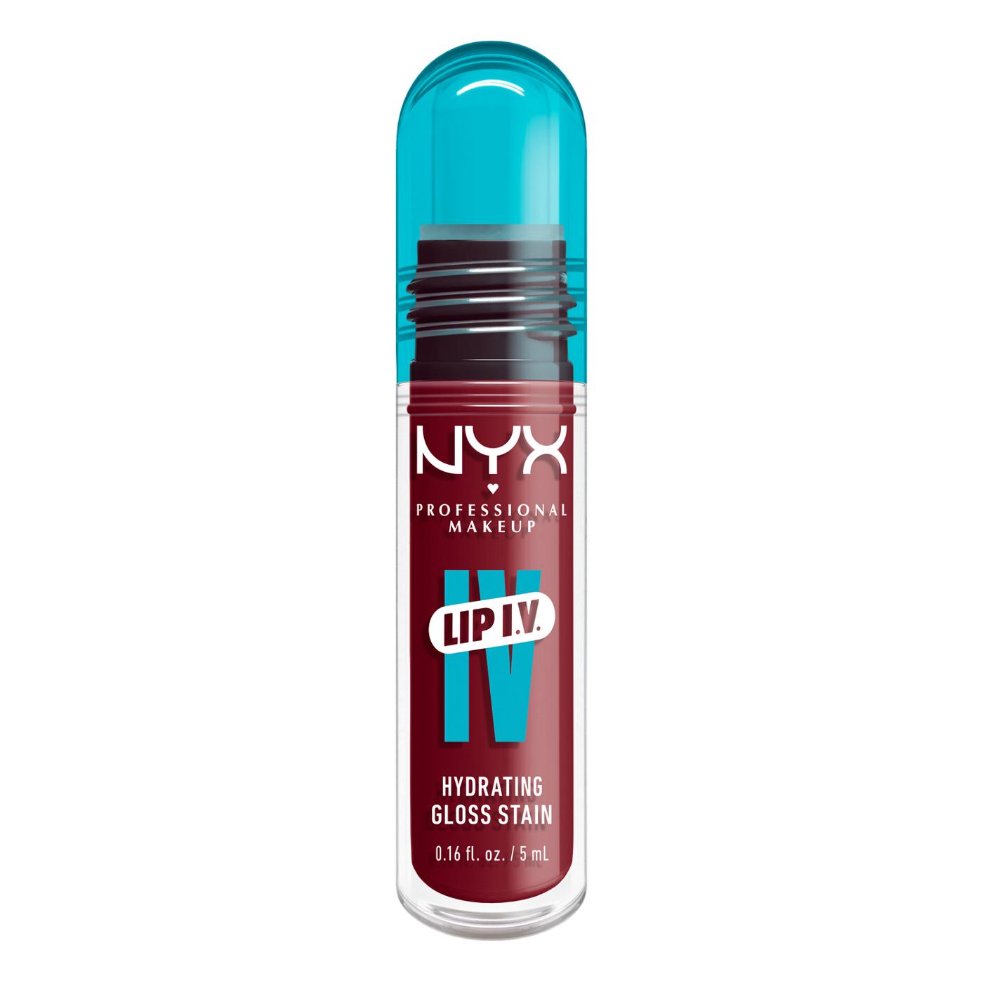 NYX Lip I.V. Hydrating Gloss Stain - Blush Rush; image 1 of 5